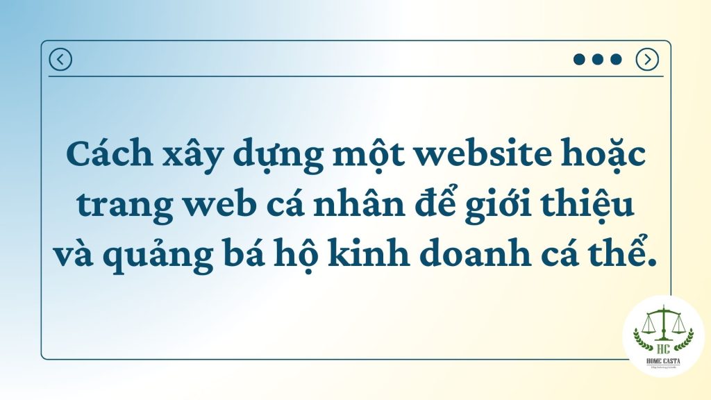 xây dựng một website
