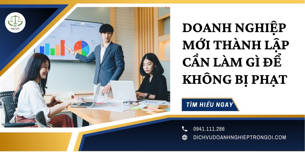 doanh nghiệp mới cần làm gì 