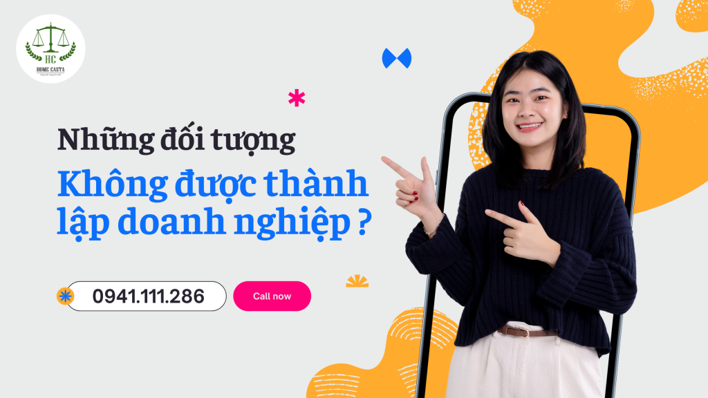 ai không được thành lập doanh nghiệp
