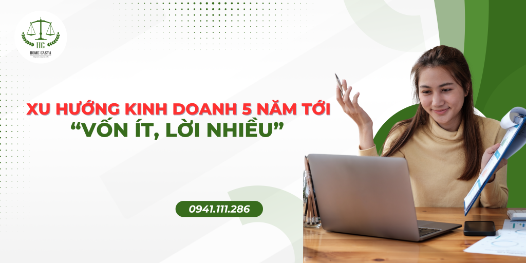 xu hướng kinh doanh 5 năm tới
