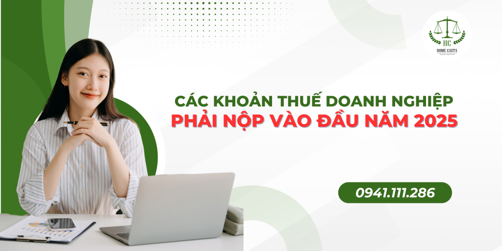 Các Khoản Thuế Doanh Nghiệp