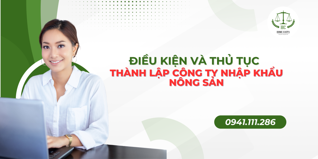 thành lập công ty nhập khẩu nông sản Hải Phòng