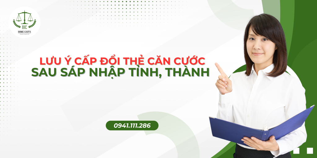 đổi thẻ căn cước