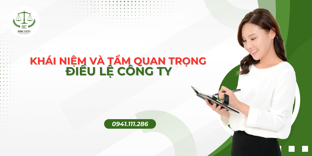 quan trọng điều lệ công ty 