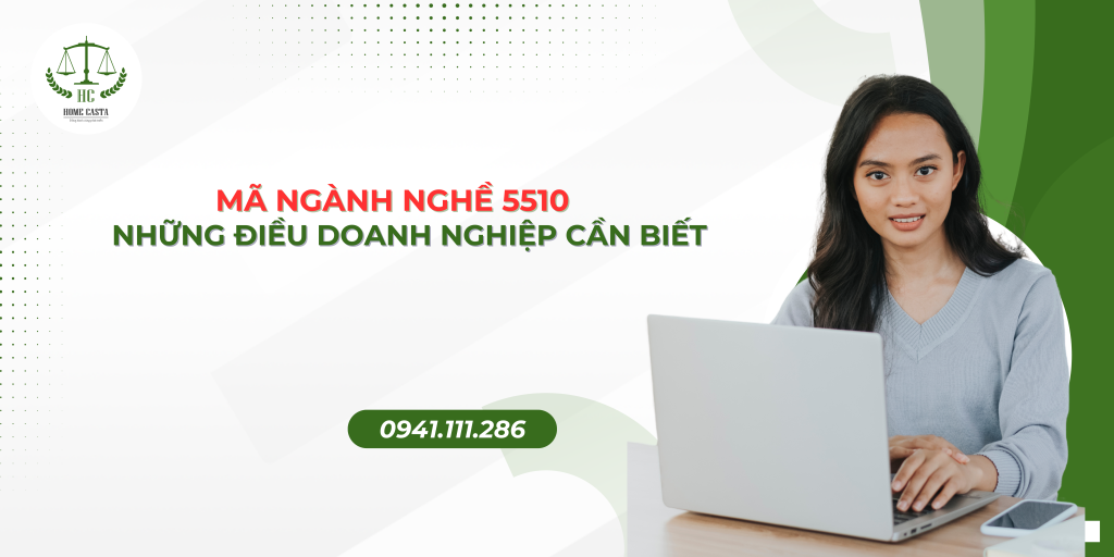 mã ngành 5510