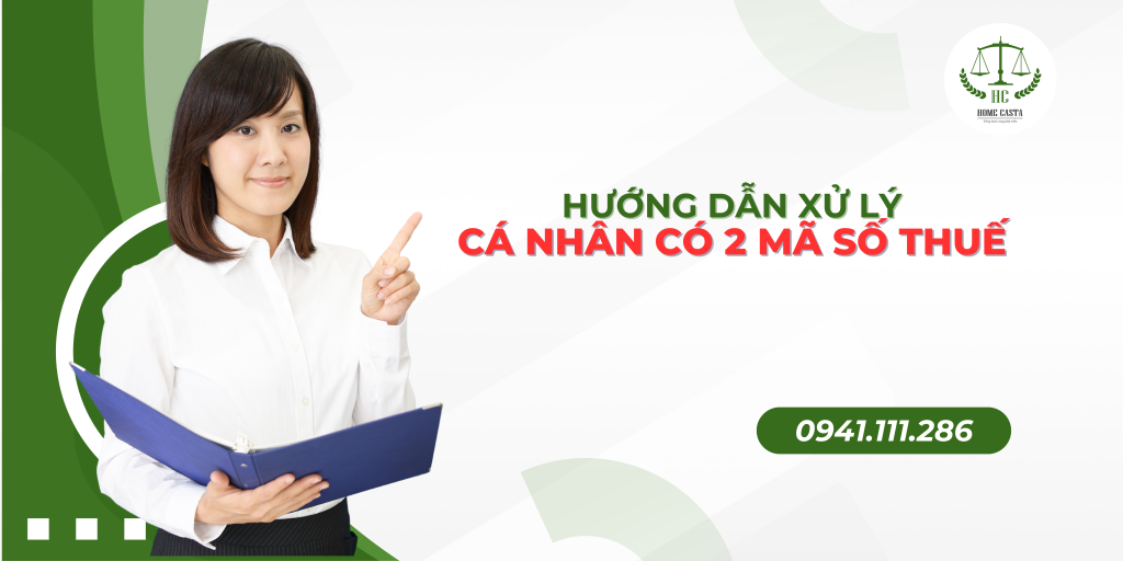 cá nhân có 2 mã số thuế