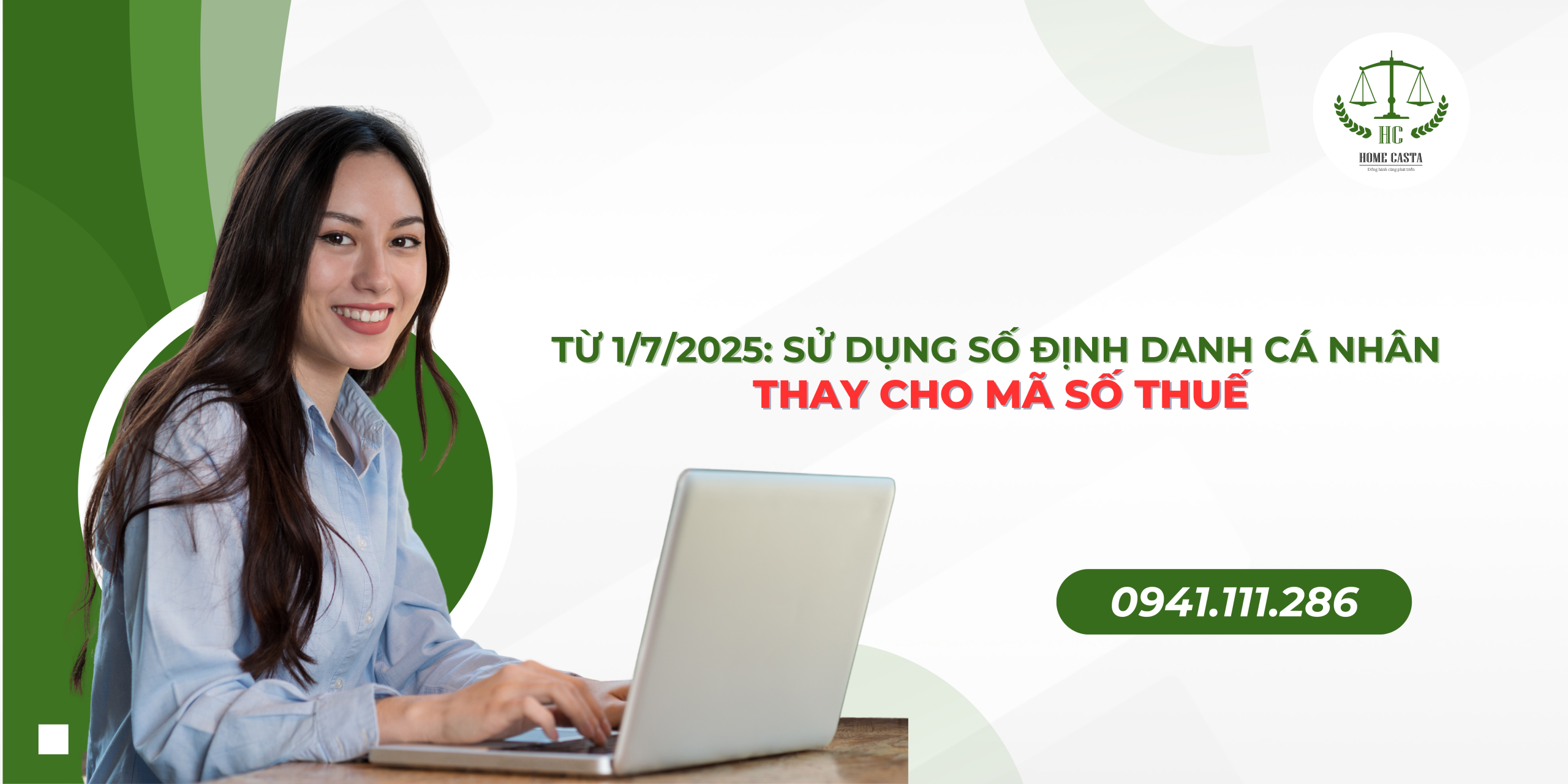 Sử dụng số định danh cá nhân thay cho mã số thuế