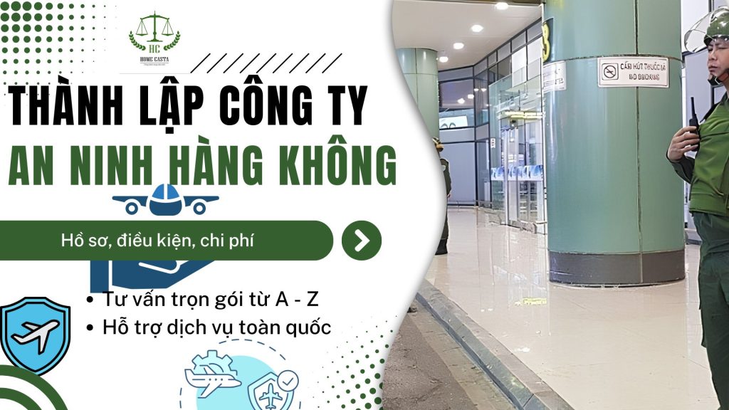 thành lập công ty an ninh hàng không