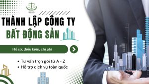 thành lập công ty bất động sản