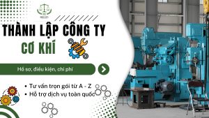thành lập công ty cơ khí