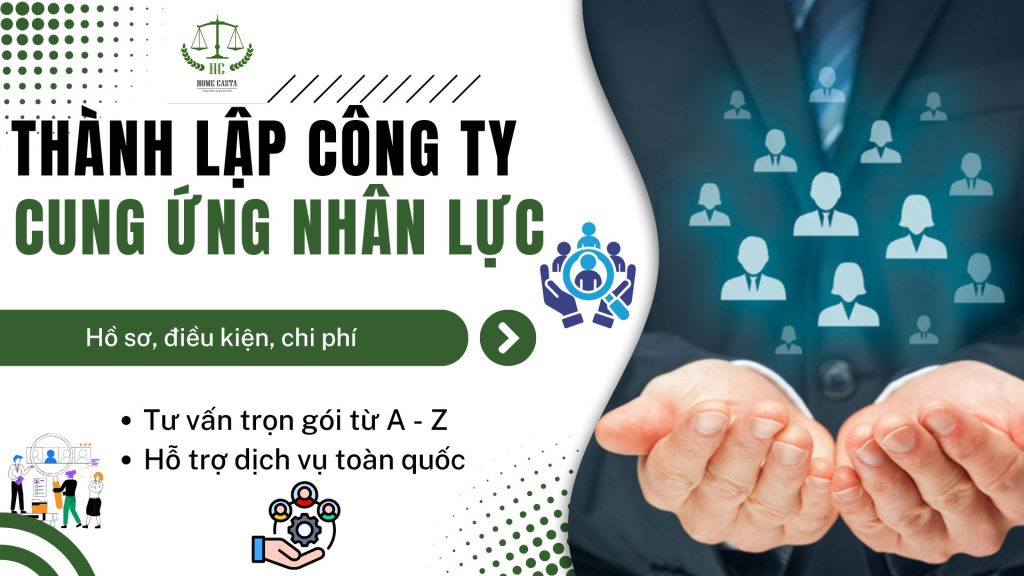 thành lập công ty cung ứng nhân lực
