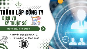 thành lập công ty dịch vụ kỹ thuật số