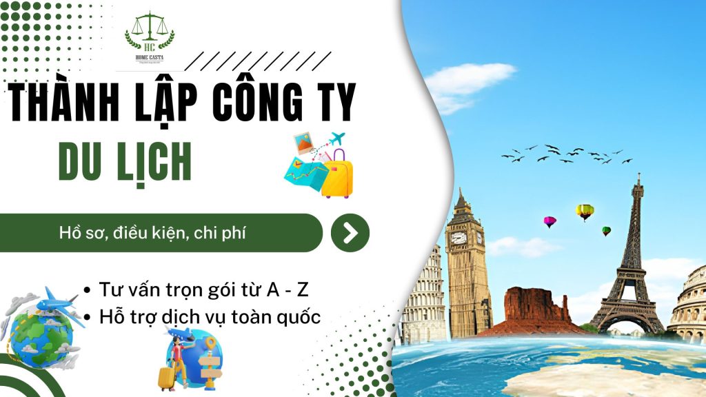 thành lập công ty du lịch