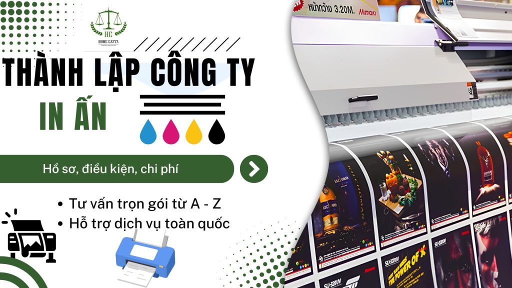 thành lập công ty in ấn