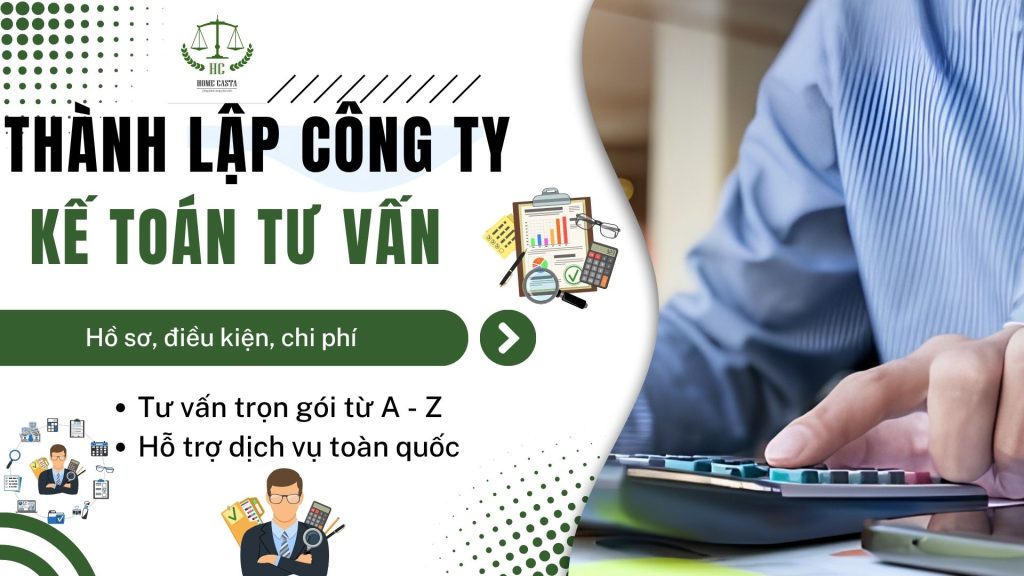 thành lập công ty kế toán tư vấn