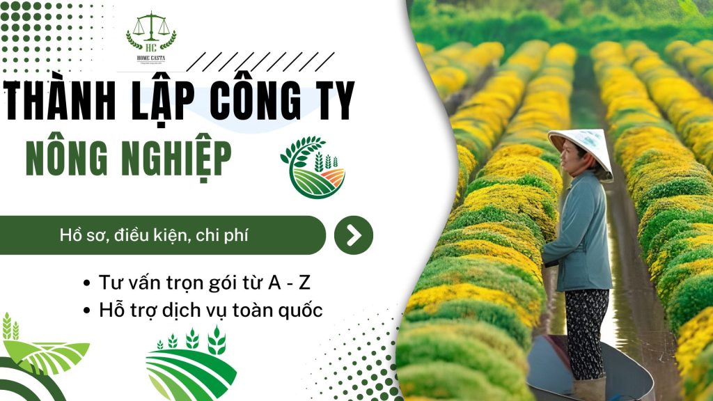 thành lập công ty nông nghiệp