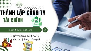 thành lập công ty tài chính