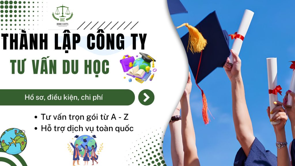 thành lập công ty tư vấn du học