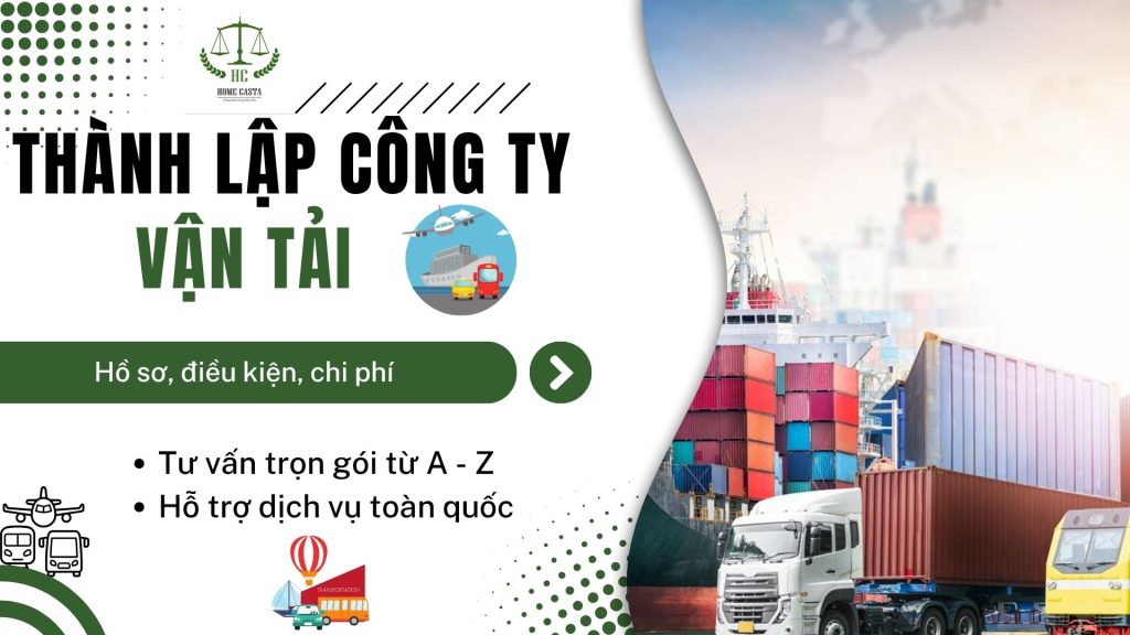 thành lập công ty vận tải