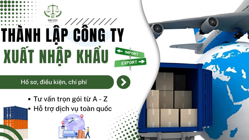 thành lập công ty xuất nhập khẩu